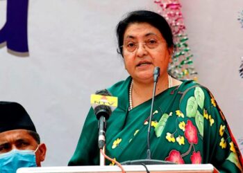 छठ पर्वले बन्धुत्वको भावनालाई गाढा बनाउन मद्दत पुगोस् : राष्ट्रपति भण्डारी