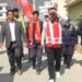 पूर्वप्रहरी प्रमुखलाई नेताका रुपमा चिनाउँदै एमाले कार्यकर्ता