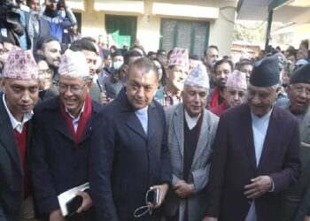 काँग्रेस संसदीय दलकाे नेता चयनमा ढिलो मतदान शुरू