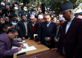 यसरी शुरू गरियो कांग्रेस संसदीय दलको नेता चयनका लागि मतदान