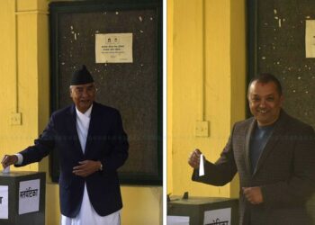 कांग्रेस संसदीय दलको नेताका लागि मतदान सकियो, केहिबेरमा मतगणना हुने