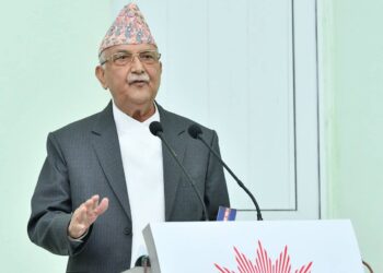ओली निर्विरोध भए एमाले संसदीय दलको नेता