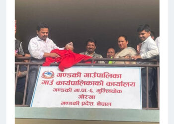 बन्टारमा बन्ने भयो गण्डकी गाउँपालिकाको प्रशासनिक भवन