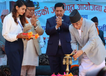 प्रधानमन्त्रीले आज गोरखा बुढीगण्डकीको फिल्ड कार्यालयको उद्घाटन  गरिदै
