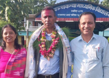 पुर्वि चितवन १३ पञ्चकन्या माविमा २९ बर्ष अध्यापन गराएका अधिकारीले अवकाश लिए