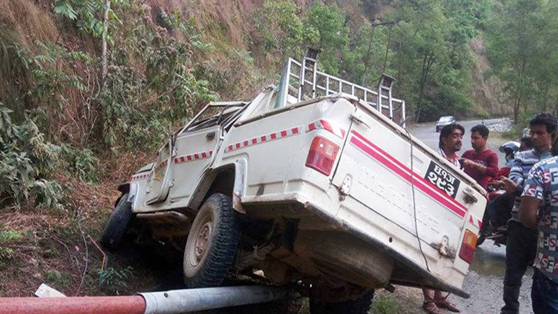 बिहानै बागलुङबाट आयो दुःखद जीप दुर्घटनाको खबर