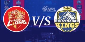 लुम्बिनी लायन्सविरुद्ध विराटनगरले जित्यो टस, पहिला फिल्डिङ गर्दै…