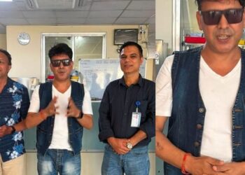 उपचारपछि घर फर्किए गायक एम बराल, ‘चाँडै स्वस्थ भएर तपाईंहरूमाझ आउन पाऊँ’