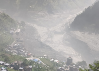 बाढीले चीनतर्फ पनि ५५८ बेपत्ता, ३ जनाको मृत्यु